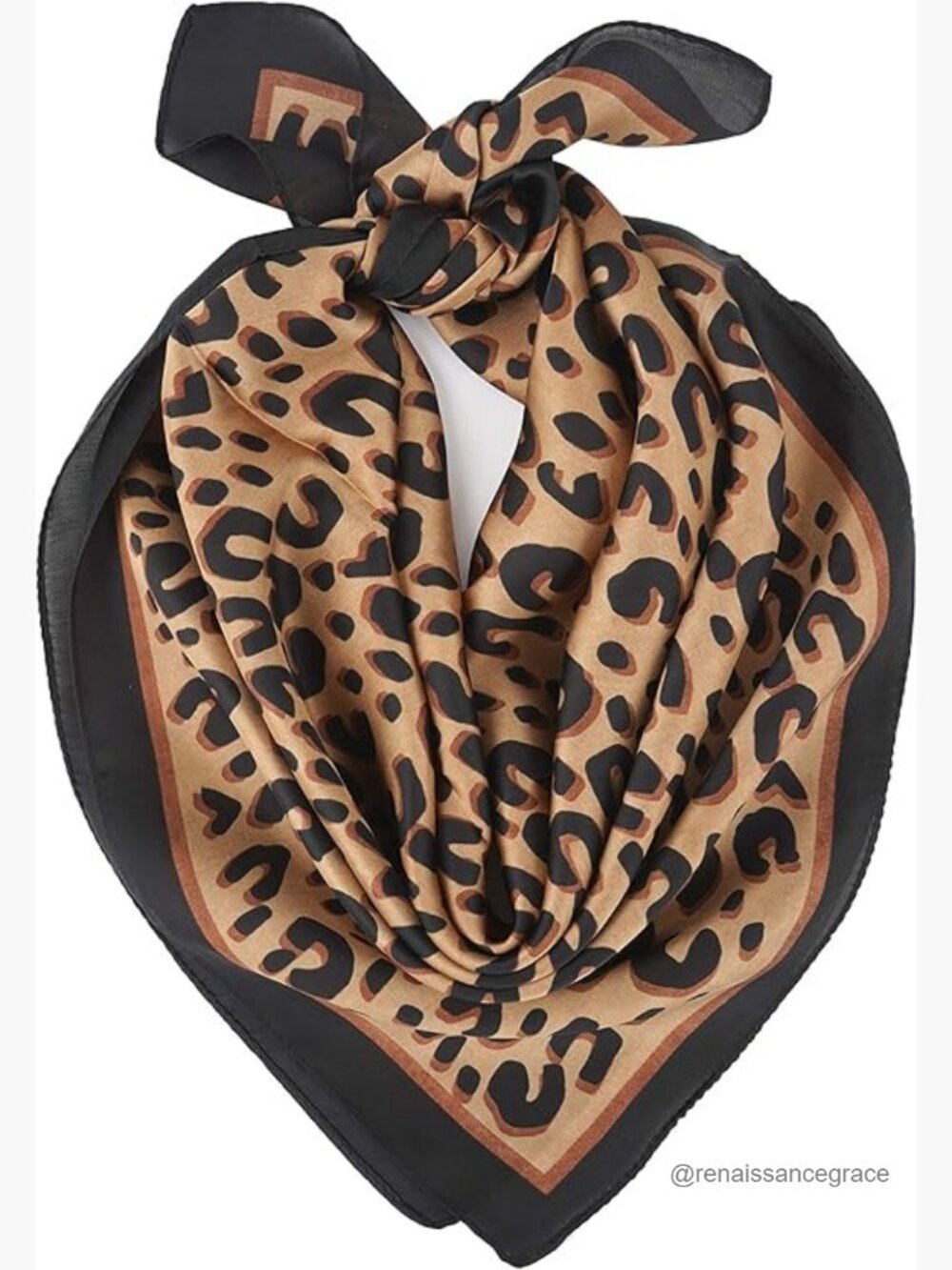27x27 Satin Silk-Like Scarf, Lightweight Fashion Accessory for Hair & Neck